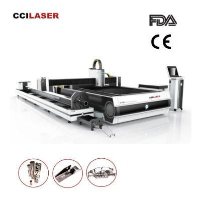 CNC Metal Steel Tube Fiber Laser Cutting Machinery