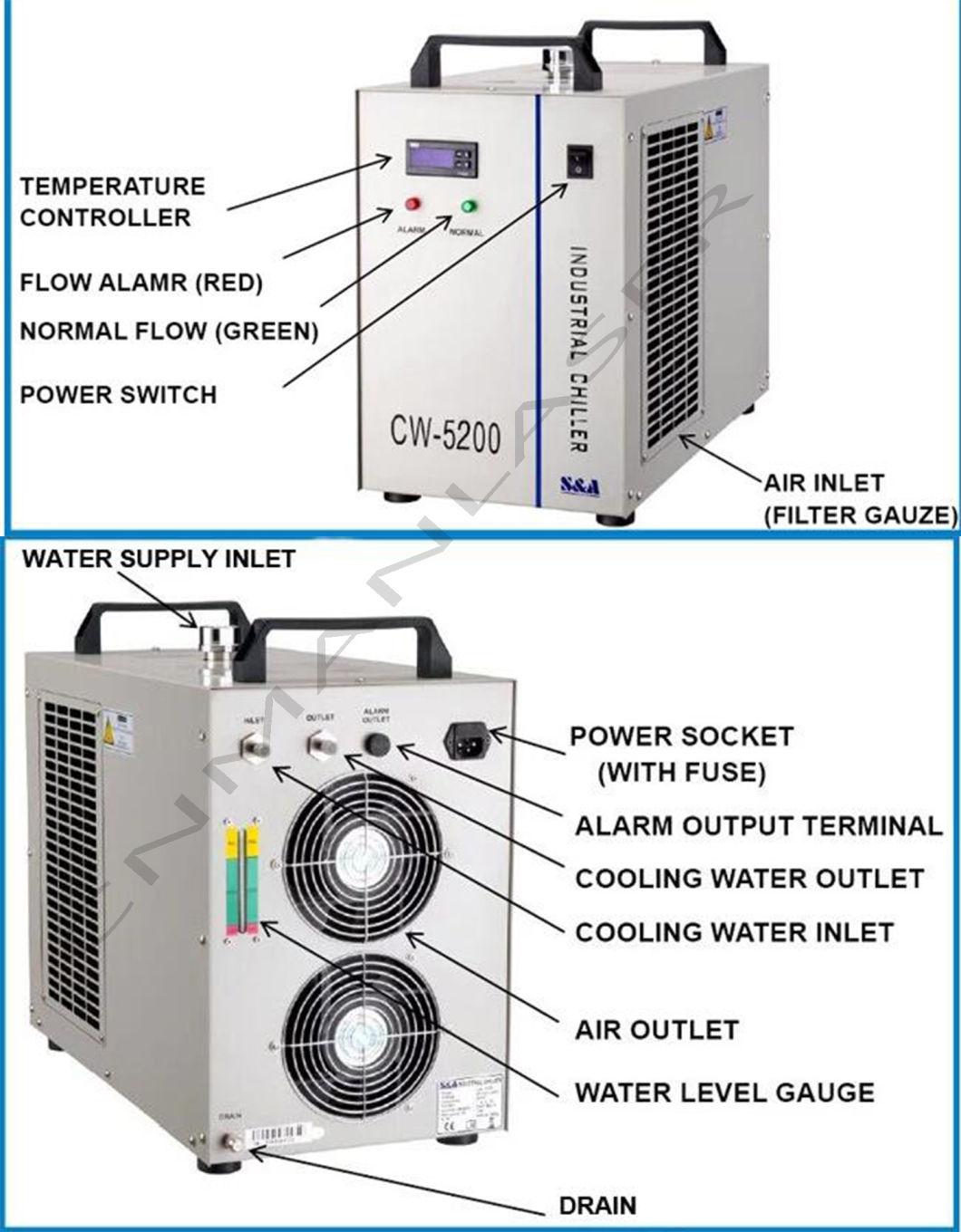 S&a Professional High Quality Industry Water Chiller Cw3000 Cw5000 Cw5200 for Laser Cutting Engraving Machine