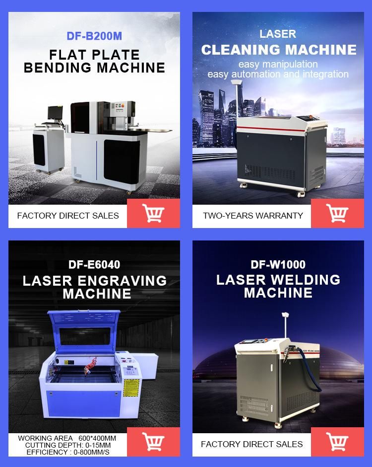Laser Cleaning Machine 1000W Cleaning Machine Metal Surface Rust Removal Machine for Sale