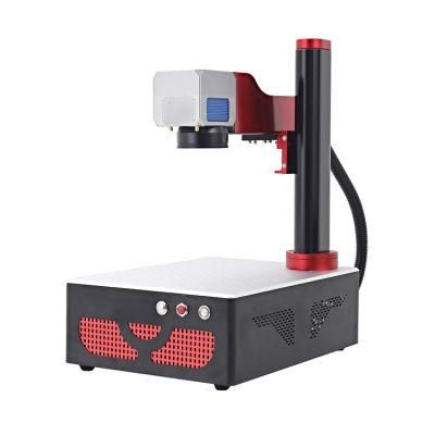 Industrial Laser Logo Printer Desktop Fiber Laser Marker 30W High Power for Printing Glass Bottle