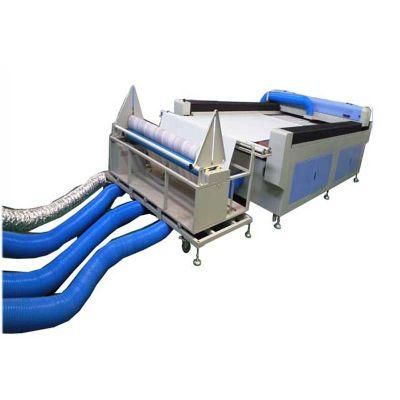 CE Certificate High Speed Automatic Feeding Roll Fabric Leather Cloth Garment Laser Cutting Machine Price