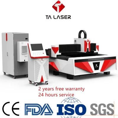 Industry Sheet Metal CNC Fiber Laser Cutting Machine for Stainless Steel, Mild Steel and Aluminium Cutting