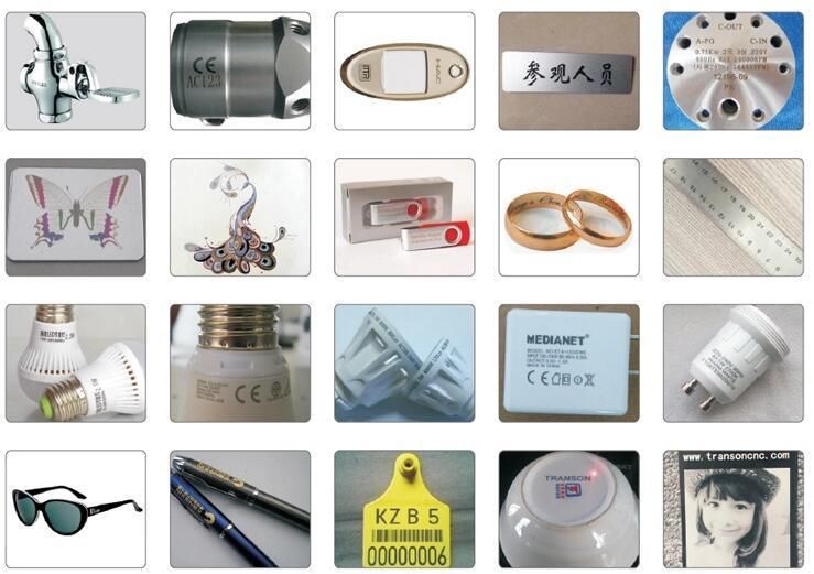 Handhold 20W Aviation Space Flight Parts Fiber Laser Marking Machine
