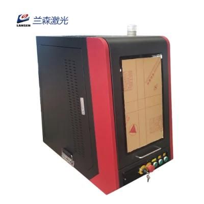 Raycus Closed Nameplate Logo Fiber Mini Laser Marking Machine 20W