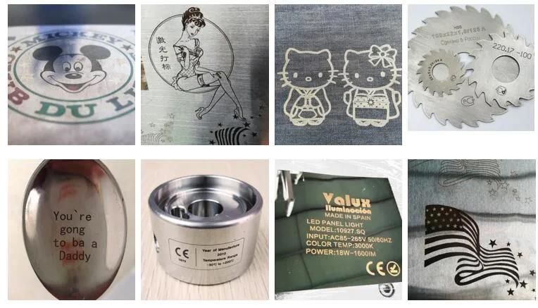 20W Fiber Laser Marking Machinery for Metal Stainless Steel Pens Aluminum