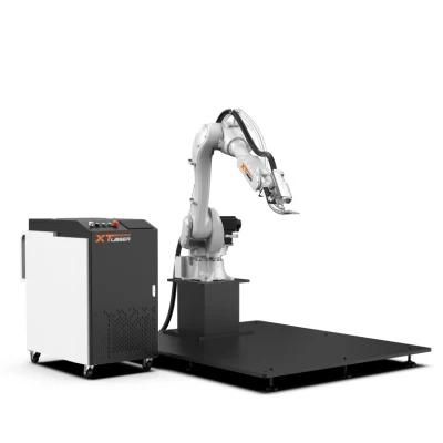 China Manufacture Safety Automatic Robot 1500W Laser Welding Machine Price