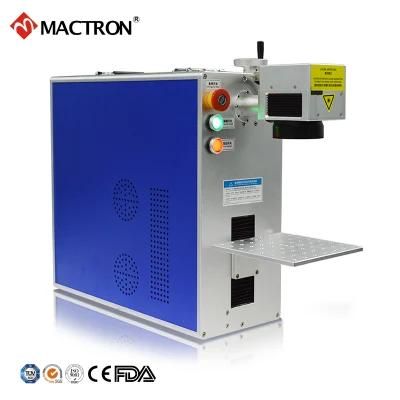 Small Fiber Diode Laser Marking Machine 20W for Metal