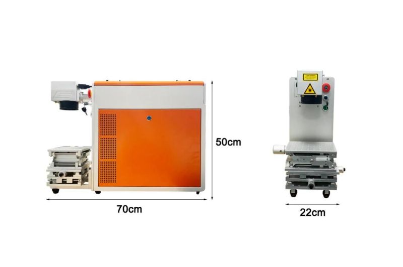 Hispeed Key Chain Laser Marking Portable Fiber Laser Marking Machine