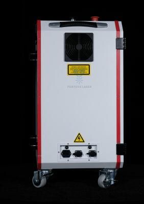 Laser Rust Removal Machine System 50W 100W 200W Portable Pulse Laser Cleaning Machine Sale in Tunisia Turkey Thailand Singapore