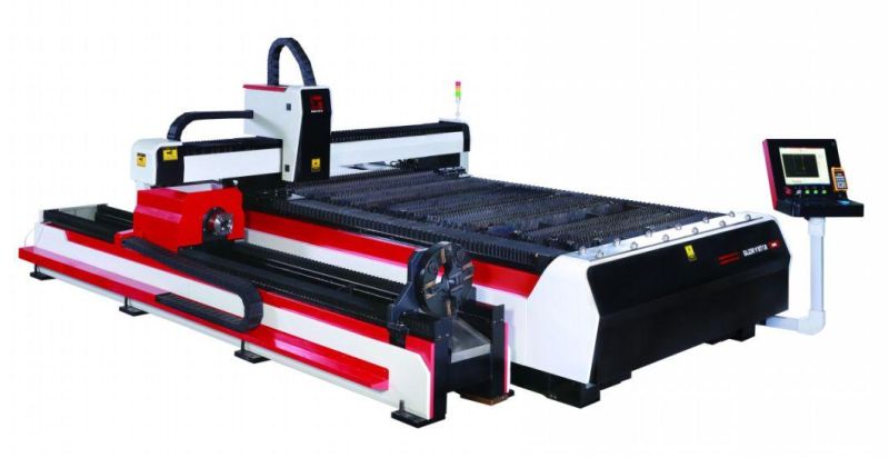 GS-G Serise 2 in 1 Fiber Laser Cutting Machine for Carbon Steel Cutting