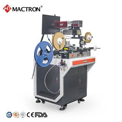IC Fiber Laser Marking Machine with CCD and Conveyor Belt