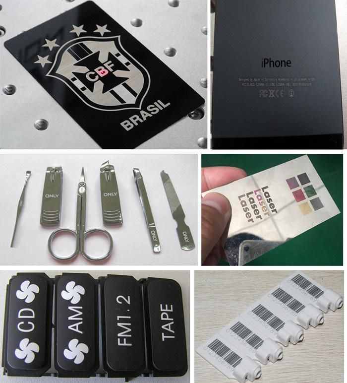 Free Shipping Portable Raycus 30W Metal Fiber Laser Marking Machine