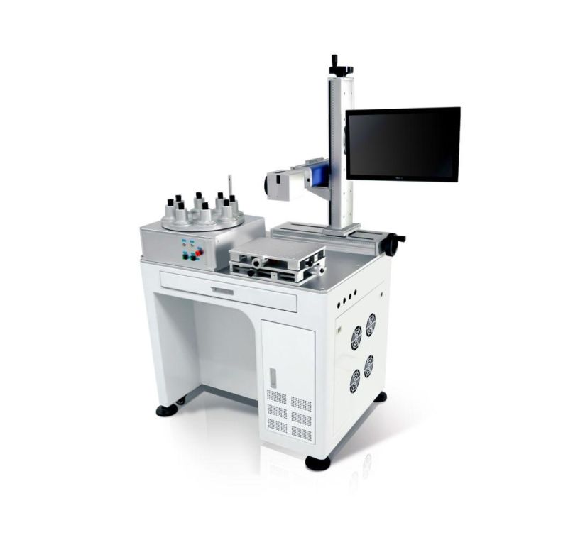 Multi-Working -Place Fiber Laser Marking Machine for Sale