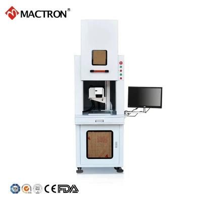 Mactron Metal Watches Camera UV Laser Marking Machine