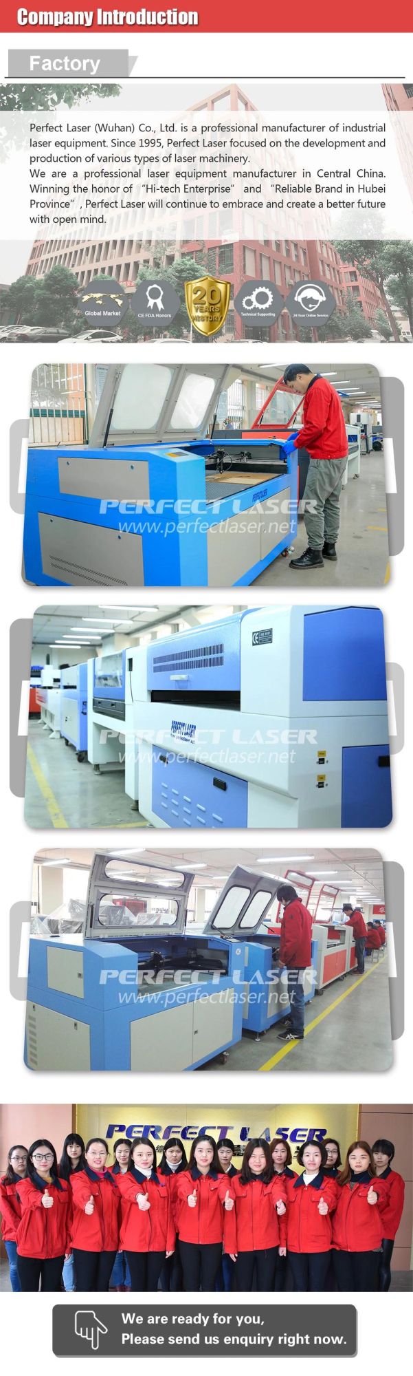 Acrylic / Plastic / Wood Laser Engraving Machine for Non-Metal