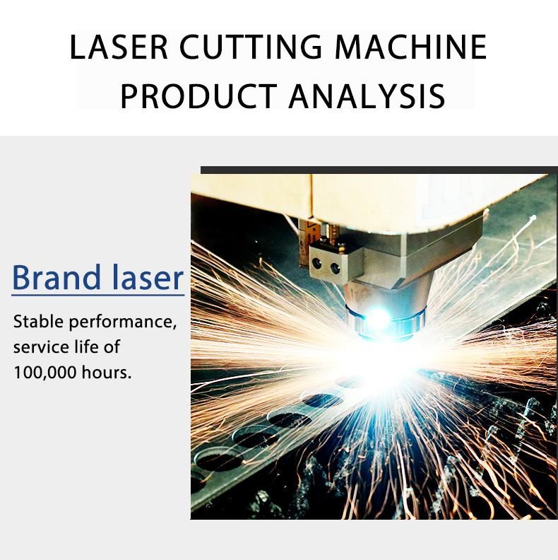 1000W 1500W 2000W CNC Laser Heavy Fiber Laser Cutting or Engraving Machine for Metal Carbon Steel, Stainless Steel Sheet Plate Cutting