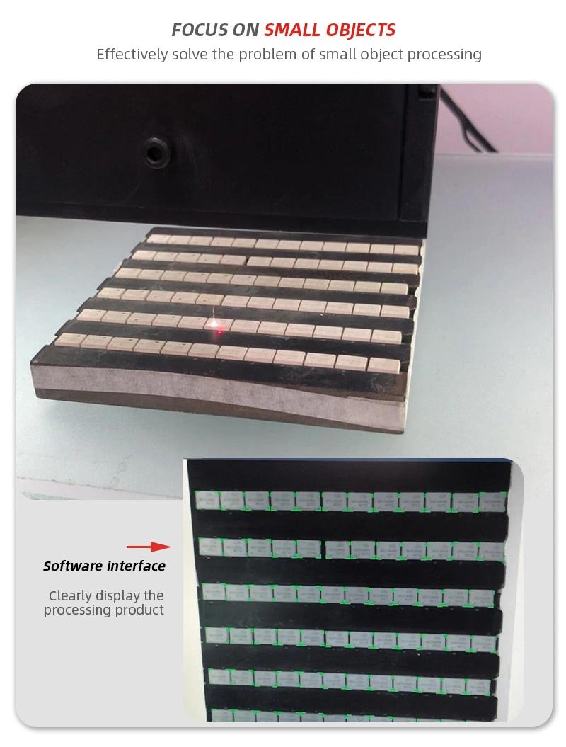Monthly Deals Customized High Precision CCD Fiber Laser Marking Machine