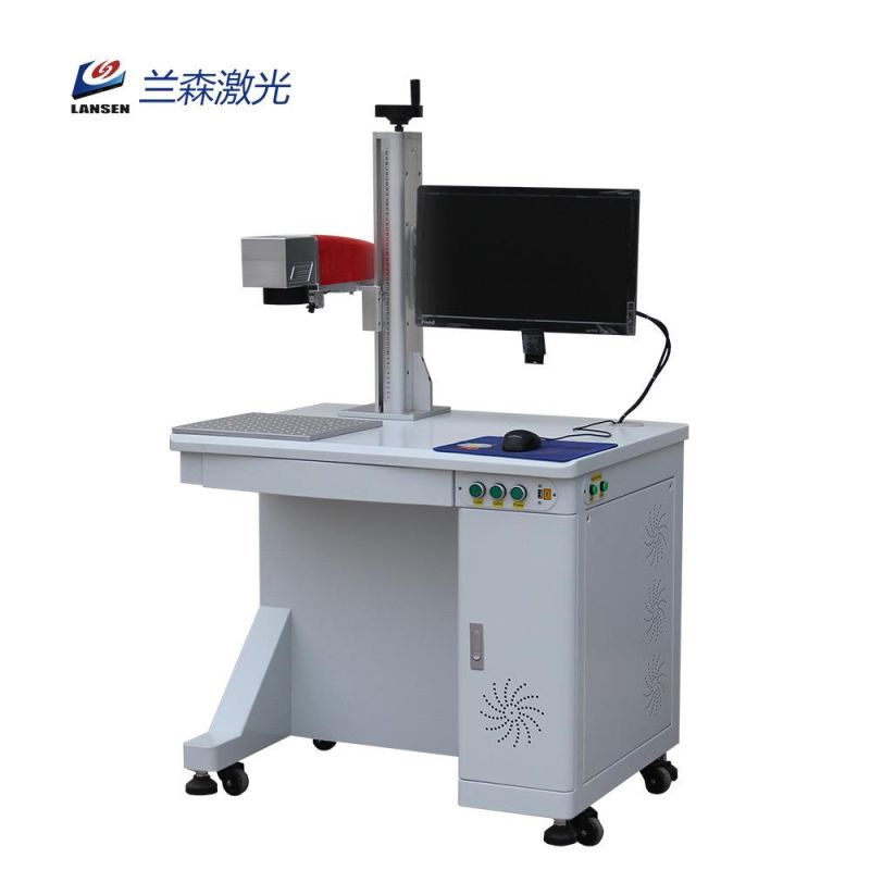 Jpt Color Marking Machine Mopa Fiber Laser Engraving Machinery Desktop
