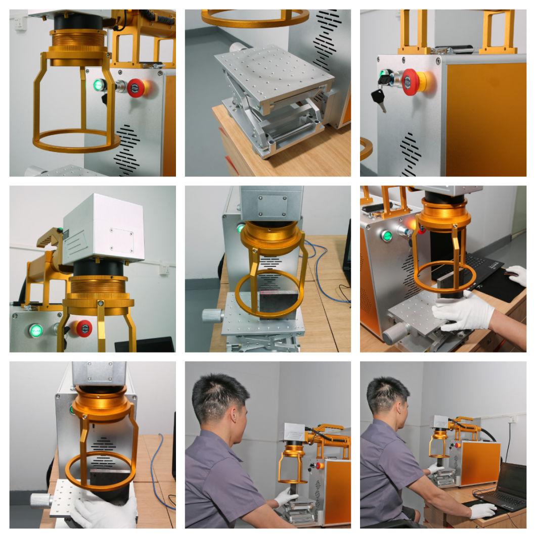 Anti-High Temperature Stable Performance Fiber Laser Marking Engraving Machine for ABS Marking Engraving Machine