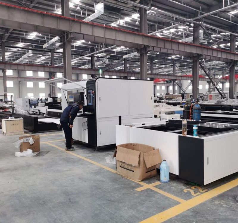 Professional Metal CNC Fiber Laser Cutter 1000W 2000W 3000W for Stainless Carbon Steel Aluminum