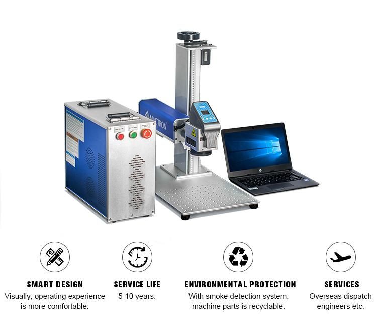 Jewelry Ring Bracelet Fiber Laser Marking Machine 2020 Newest Auto Focus Laser Metal Engraving, Achine