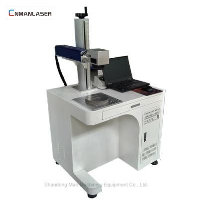 Widely Used Desktop Fiber Laser Marking Machine for Metal Nonmetal
