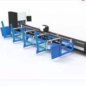 High Quality Equipment Guohong 1000W~6000W Automatic CNC Metal Sheet Tube Fiber Laser Cutting Machine for Cutting Pipe