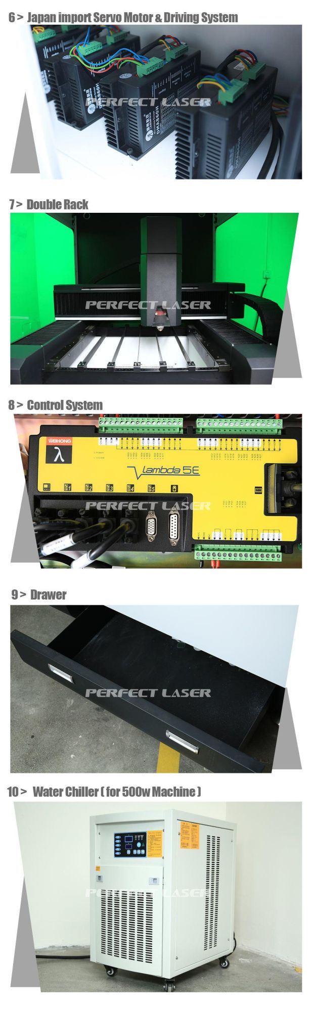 500W 1000W Small Metal Fiber Laser Cutting Machine