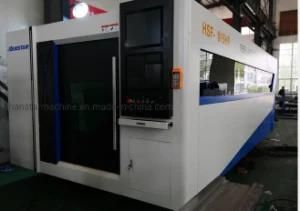 Han Star Ce Standard 3015/4015/4020/6020/6015 Full Closed Cabin China CNC Metal Steel Carbon Aluminum Stainless Fiber Laser Cutter Popular