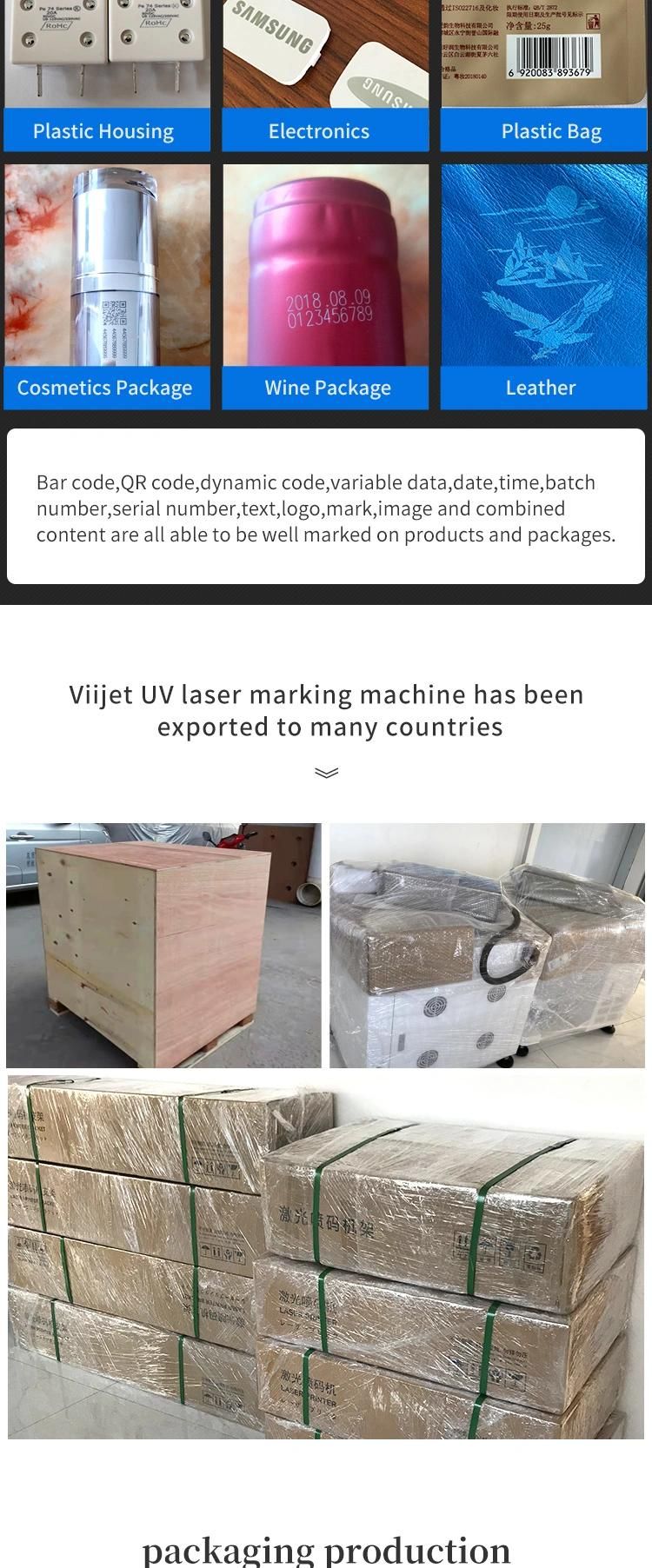 Logo/Mark Marking Machine for Gifts&Decorations; UV Laser Marking Machine