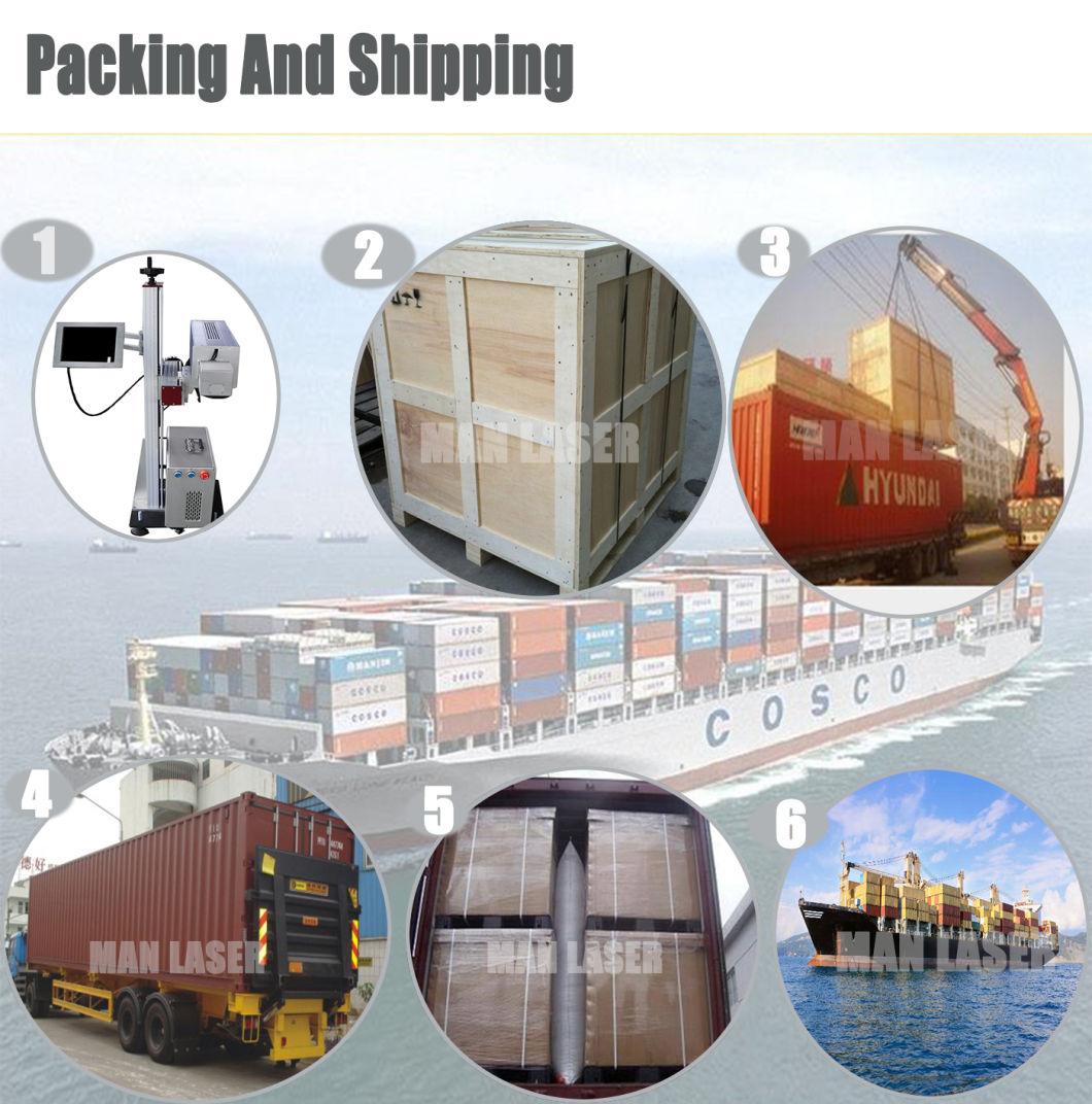 20W Optical Fiber Laser Marking Cutting Silver and Gold Machine