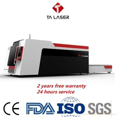 1000W 2000W 3000 4000W 6000W 8000W Ipg Raycus CNC Fiber Laser Cutting Machine with Double Table