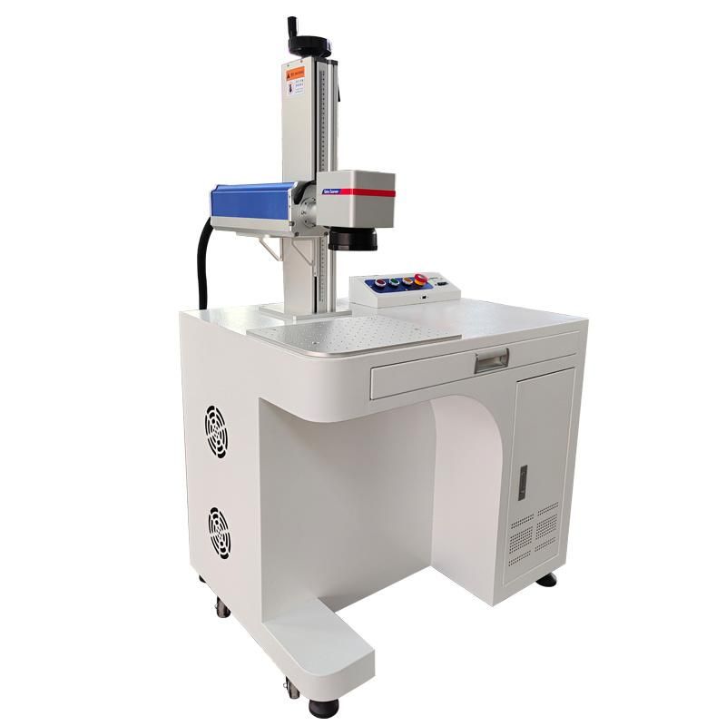 20W 30W 3D Dynamic Focus Mopa Fiber Laser Marking Machine for Metal Mould/Relief/Curved Surface/Jewelry