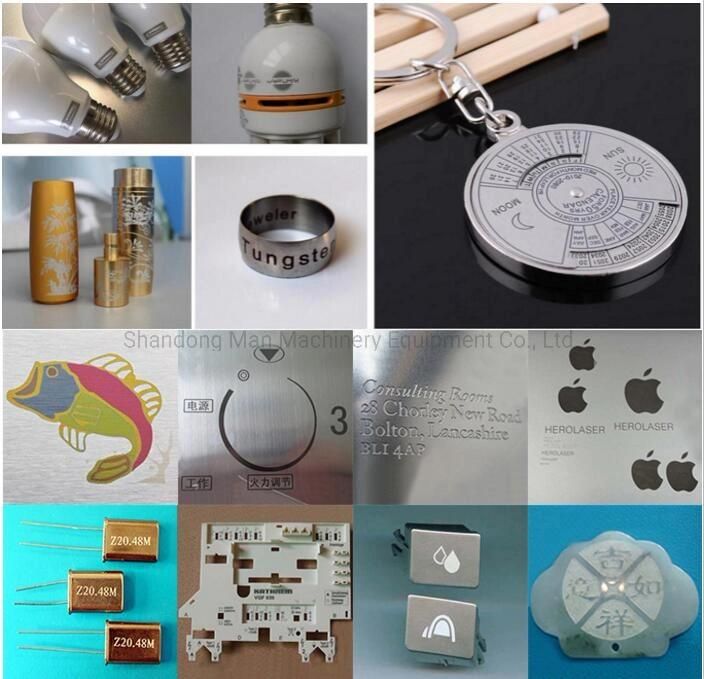 Fiber Online Fly Laser Marking Engraving Machine for Plastic Bottle