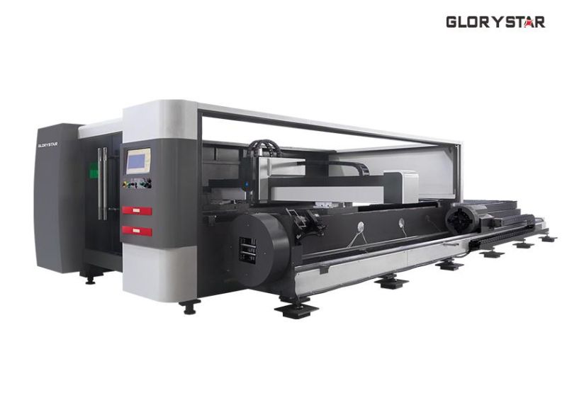 CNC Covered Metal Sheet & Tube Integrated Laser Cutting Machine