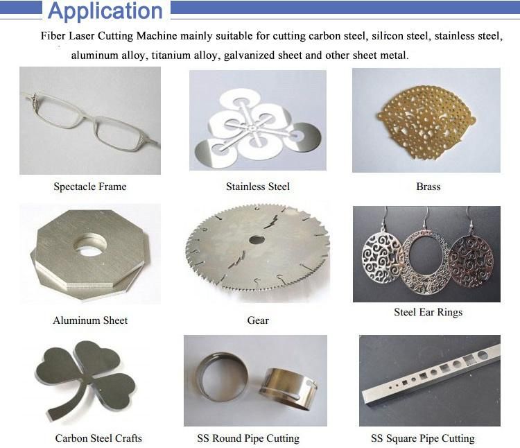Aluminum Steel Hot Selling Product 3015 Metal Fiber Laser Cutting Machine