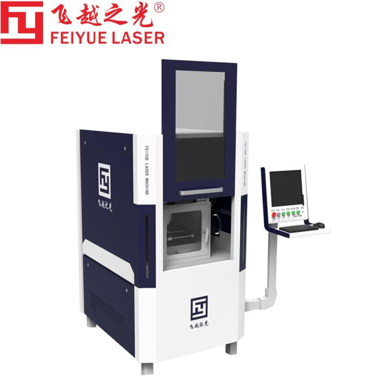 Fy2030 Feiyue Laser Fiber Cheap Laser Cutter N2 O2 CO2 750/1000watts Qcw Gold Silver Jewelry Ornaments Decorations CNC Laser Cutting Machine