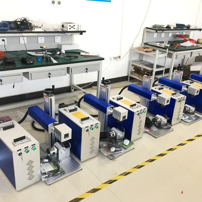 Raycus30W 50W Metal Logo Laser Marking Machine for Metal