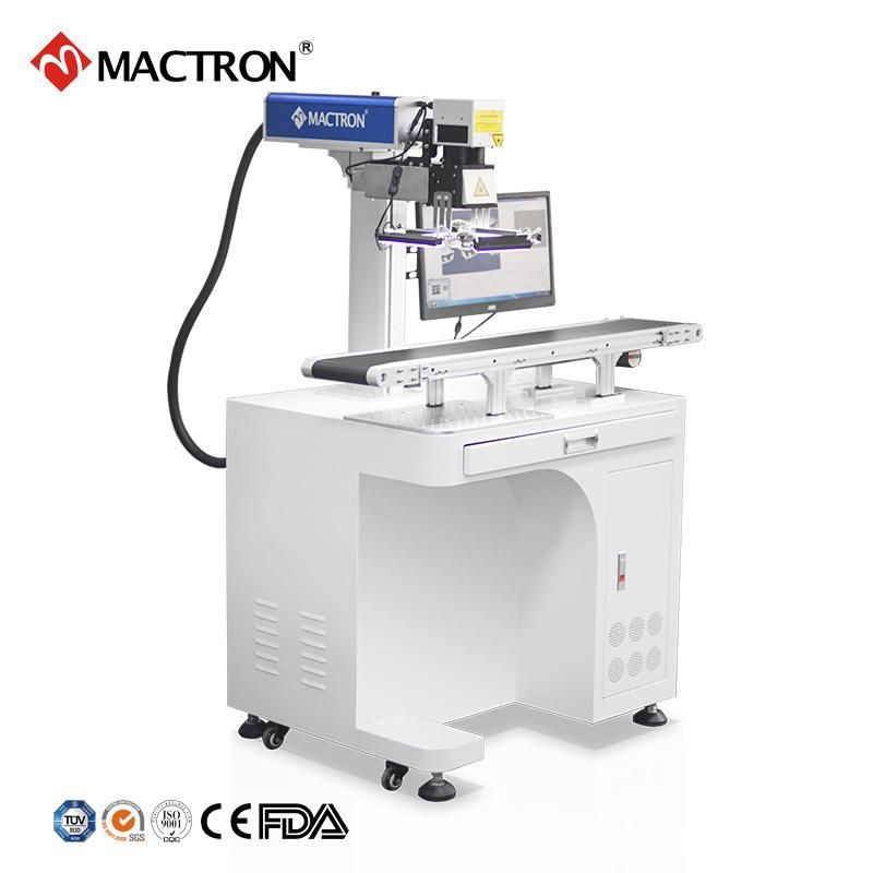CCD Fiber Laser Marking Machine with Ipg Laser Generator