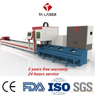 1000W 1500W Stainless Steel Tube CNC Metal Fiber Laser Cutting Machine Price with High Accuracy