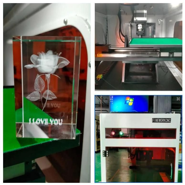 Portable Laser Crystal Glass 3D Inner Internal Inside Crystal Laser Engraving Machine Inner 3D Laser Engraving Machine Price
