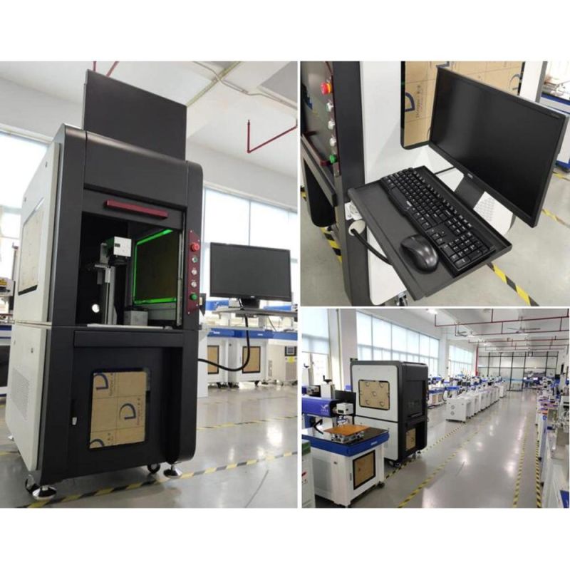 Dapeng Fiber Laser Marking Machine with Enclosed Hood