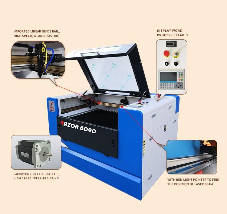 Woodworking Machine /Laser Cutting Machine /Laser Engraving Machine 6090