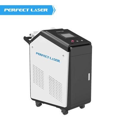 PE-Z100 Train Aircraft Track Parts Metal Rust Removal Laser Cleaning Machine