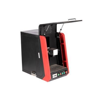 10W Raycus Mini Fiber Laser Marking Machine for Metal Knife