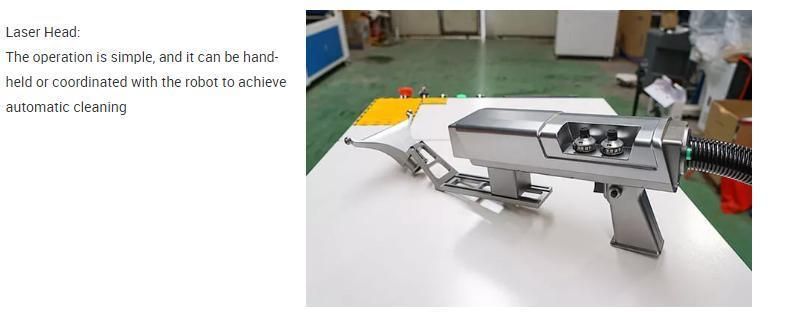 High Quality Hand Held Rust Removal Laser Cleaning Machine Portable 1000W 2000W Raycus Max Jpt Fiber Laser Source for Sale