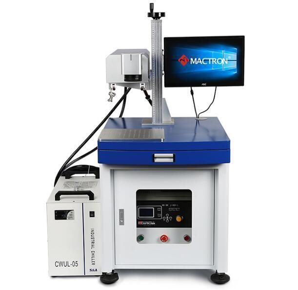 3W 5W Glass Plastic Engraving UV Laser Marking Machine Factory Sale