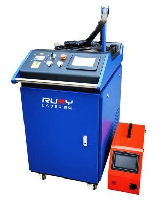 China Factory Selling Hand Held Fiber 1000W 1500W Laser Welding Machine