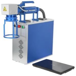 3 Years Warranty Jpt Raycus Ipg 20W 30W 50W Color Mini Portable Fiber Laser Marking Machine for