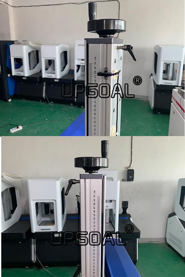 24PCS Pen Logo Number Laser Marker Marking Machine 50W with Rotating Table/Auto Focusing